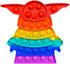 Rainbow Baby Yoda Pop it