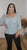 PLUS SIZE  Zoey Top Blue