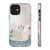 Swan Phone Case - Elegant Bird Design for Nature Lovers, Floral Phone Cover, Gift for Her, Cute Swan Decor, Spring Aesthetic