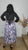 808 One size floral skirt LAVENDER