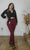 Zt1005 Legging BURGUNDY