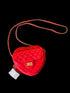 Heart purse RED