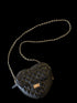 Heart purse BLACK