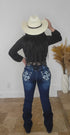 Y411 dark blue jean