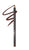 Italia Deluxe Ultra Fine Lipliner- 1040 BROWN