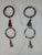 Snake Print Ring Key Holder