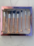 Rose Gold Mermaid Brush Set