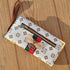 Queen Bee Stripe Clutch Wallet Wristlet