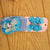 Bow set HBD-3912 blue