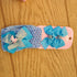 Bow set HBD-3912 blue