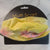 Tie dye multi scarf yellow multi