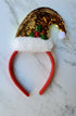 Gold Santa Headband