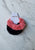 Fuzzy Scrunchie Pink/Black