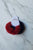 Fuzzy Scrunchie Red/Blue