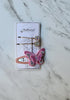 Butterfly Clips Pink