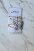 Butterfly Clips Silver Pink