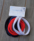 Blue red white Scrunchie