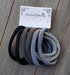 Black and gray Scrunchie