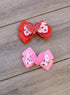 Heart bows