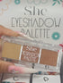 S.he eyeshadow palette D