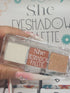 S.he eyeshadow palette F