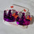 CROWN CLIPS PURPLE 3644B-93