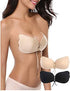 Strapless bra brasier