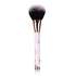 Flat powder brush