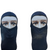 Pasamontañas ninja mask balaclava BLACK