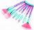 Liquid Sparkle Teal Brush Set