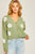 Daisy cropped sweater LEAF