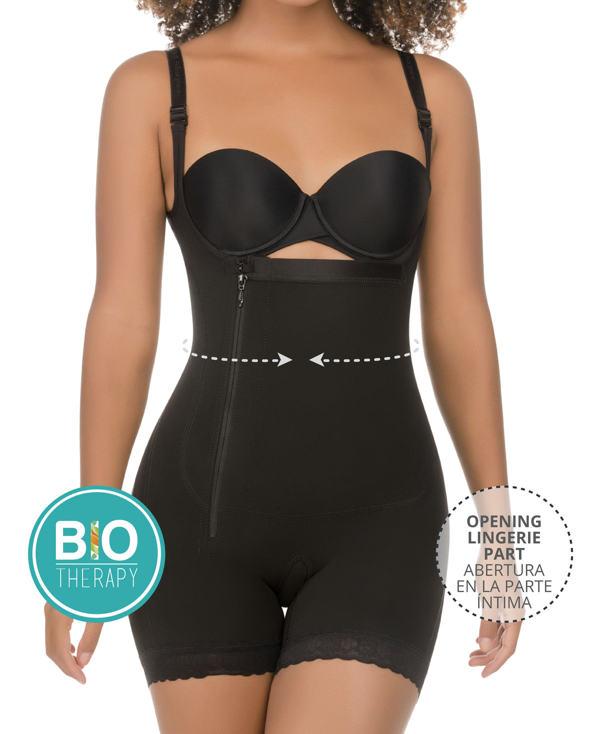 435 -Body Ultra Silueta / Braless Compression Bodysuit Boyshort – Gali  Company