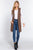 Sleeveless Long Sweater Vest