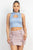 Mock Keyhole-front Crop Top