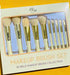 Yellow 10 Pc Brush Set
