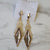 BROWN DIAMOND EARRING