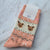 Two Bear Socks-Peach