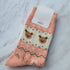 Two Bear Socks-Peach