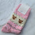 Two Bear Socks-Pink