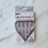 Glam nails silver mix
