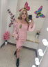 Katie Pink Flower Dress