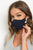 Navy blue face mask