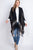 MULTI PLAID RUANA WRAP