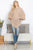 CROCHET NET FRINGE WARMER PONCHO