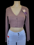 Crop long sleeve MOCHA
