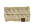 CC HEAD BAND beige white
