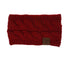 CC HEAD BAND burgandy