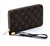 Monogram Zip Around Wallet Wristlet