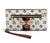 Queen Bee Stripe Clutch Wallet Wristlet