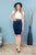 Belted Pencil Skirt
